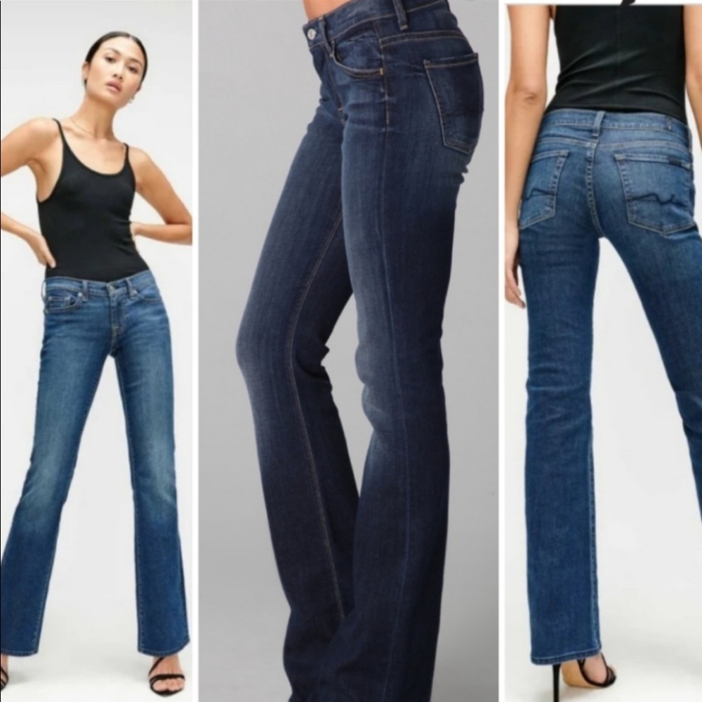 NWT 7 For All Mankind Bootcut Jeans Sz 30